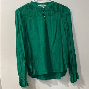 LOFT Green Blouse